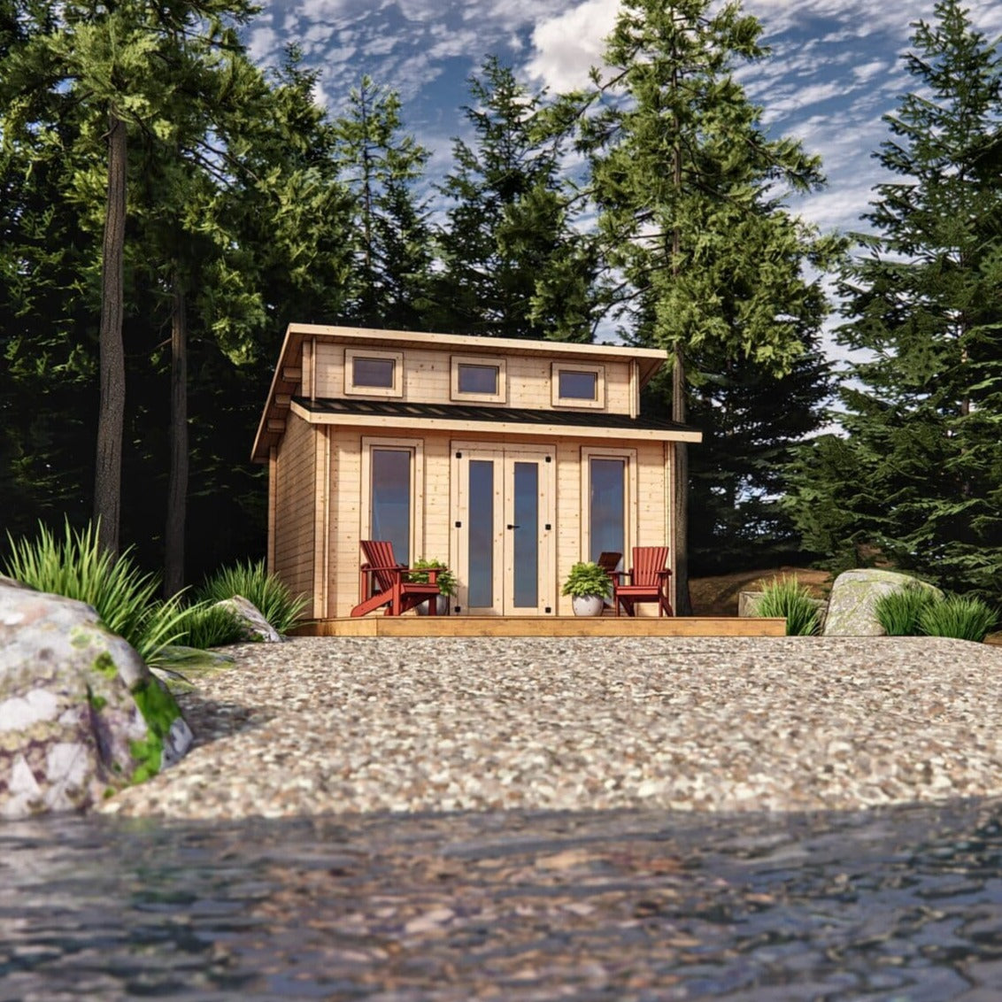 Rockwood™ Bunkie 199 sq ft- Free Shipping!!!