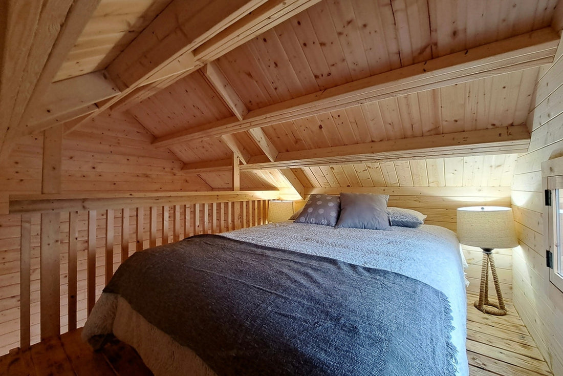 Bunkies as Tiny Homes with Stand Up Lofts