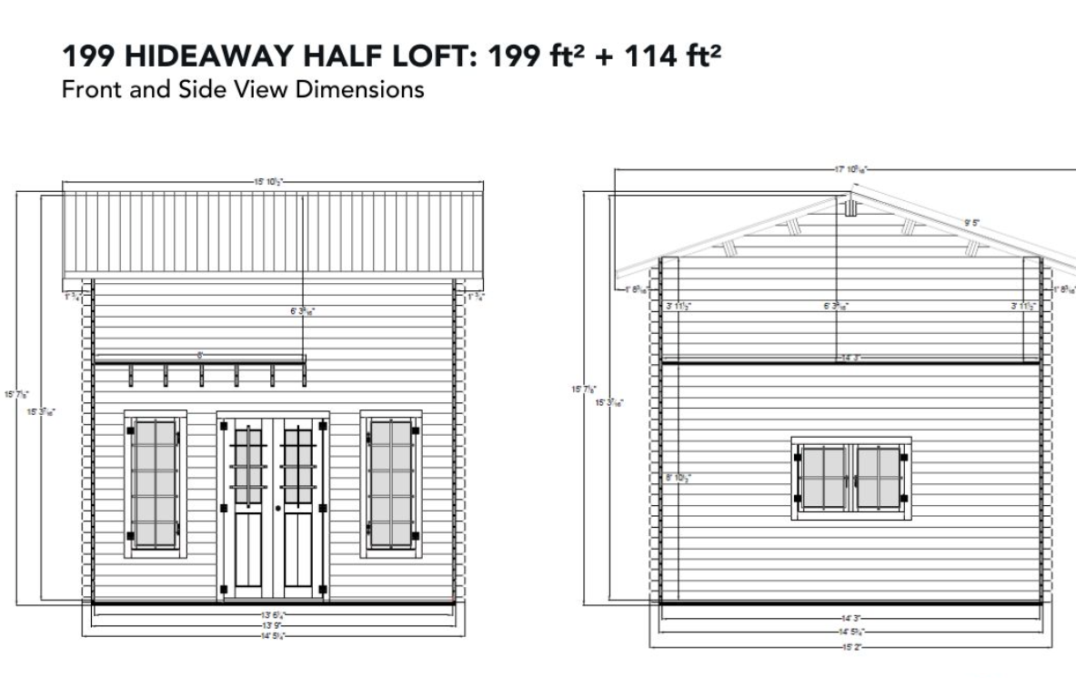 Hideaway 199 With Half Loft